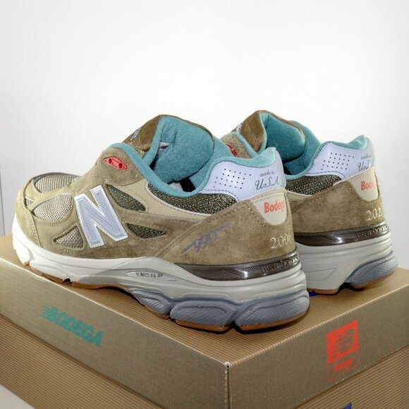 2021 New Balance x Bodega 990v3 Here To Stay 15th Anniversary Made in USA 11.5 - Picture 8 of 11